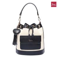 ราคา BSC Bag&Luggage กระเป๋าถือ+สายสะพายยาวทรงขนมจีบ รุ่น Gainar - สีดำ (20481894344)