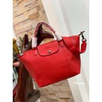 ราคา แท้% Longchamp LE PLIAGE CUIR TOP HANDLE BAG size S (19739623508)