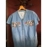 ราคา เสื้อยีนส์ปัก#เสื้อยีนส์มือสอง (20980499714)