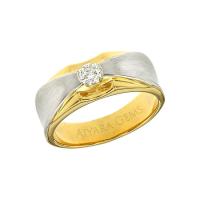 ราคา แหวนเพชรชายเม็เดี่ยว (SR-02318) (22057490077)