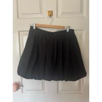 ราคา กระโปรงกางเกงสีดำทรงบอลลูน size L (26380098804)