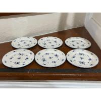 ราคา จานกระเบื้องใส่อาหาร ขนาด 6 นิ้ว 6 ใบ ยี่ห้อ Noritake มือสองญี่ปุ่น (สภาพ 98%) คัดพิเศษ ของใหม่เก่าเก็บ (40306532583)