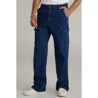 ราคา Mc jeans กางเกงยีนส์ผู้ชาย ทรงหลวมขากระบอก (คาร์โก้) สียีนส์ฟอกเข้ม MMXZ216 (28311028610)