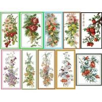 ราคา ชุดปักครอสติช ดอกไม้ ผลไม้ (Flower and Fruit cross stitch kit) (4608096208)