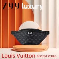 ราคา New Hot sales ราคาพิเศษ Louis Vuitton DISCOVERY Small Belt Bagกระเป๋าคาดเอว/หน้าอกผู้ชาย M46035 (28571658198)