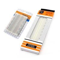 ราคา Protoboard 830 Points MB-102 MB102 Breadboard Solderless PCB Bread Board Test DIY โฟโต้บอร์ด 400 point (1774242238)