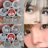 ราคา คอนแทคเลนส์ รุ่น Forum Easy/Solo สีเทา/ตาลGray/Brown มีค่าสายตา(0.00)-(-7.00) (29827062772)