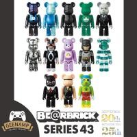 ราคา [ของแท้] Bearbrick series 43 size: 100% Blind Box [ Bearbrick by Medicom Toy ] (16653965309)