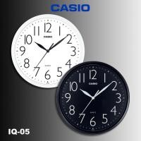 ราคา Casio IQ-05 ทรงกลมโฮมออฟฟิศนาฬิกาแขวนห้องนั่งเล่น Jam Dinding ขนาด 25 ซม.x 25 ซม. (25962149697)