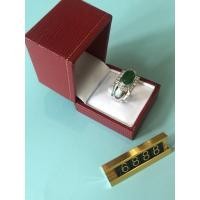ราคา แหวนอัญมณีหยกแท้ล้อมเพชร (26922999035)