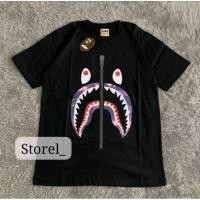 ราคา เสื้อยืด BAPE SHARK A BATHING AAPE SHARK UNISEX PREMIUM (42919007339)
