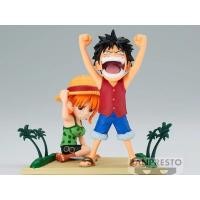 ราคา 7089111 BANPRESTO One Piece World Collectable Figure Log Stories Luffy & Nami (25926724931)