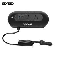 ราคา แบตเตอรี่ลิเธียมรถอินเวอร์เตอร์ 12V ถึง 110V Dual American Standard 200W Pure Sine Wave อินเวอร์เตอร์แหล่งจ่ายไฟรถยนต์ (41168963216)