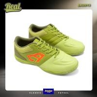 ราคา รองเท้าฟุตซอล Breaker Real Classic สี Mustrad (ไม่มีกล่อง) ของแท้✅ (22229903182)