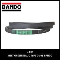 ราคา VANBELT C-105 BANDO BELT ซีลสีเขียว C TYPE C105 FANBELT VBELT เข็มขัดพัดลม VAN BELT (40619612911)