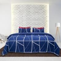 ราคา Picasso ชุดเครื่องนอน รุ่น Basic ลาย Naples สีน้ำเงิน ขนาด 6 ฟุต 6 ชิ้น ผ้าคอตตอน ทอ 350 เส้น/ตร.ซม. (23334138588)