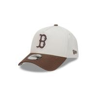 ราคา New Era หมวกรุ่น Boston Red Sox 2-Tone Vintage Stone Walnut 9FORTY A-Frame Cap (27428292469)