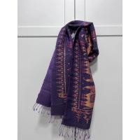 ราคา ผ้าพันคอไหมลูกแก้วลายช้างไทย❤️ (17585594504)