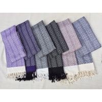 ราคา ผ้าคลุมไหล่ ผ้าฝ้ายแท้100% ผ้าทอมือลายก้งปลา (8511851665)