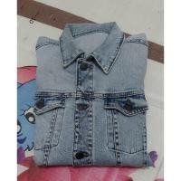 ราคา Zara Man Jean Jacket ไซส์ L (27336678565)