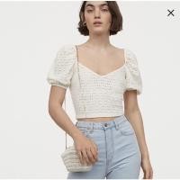 ราคา ส่งต่อเสื้อครอป Crop Top H&M ของใหม่ (16063689057)