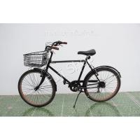 ราคา จักรยานญี่ปุ่น - ล้อ 24 นิ้ว - มีเกียร์ - สีดำ [จักรยานมือสอง] (28767807459)