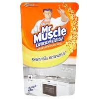 ราคา Mr. Muscle Kitchen Cleaner มิสเตอร์ มัสเซิล ผลิตภัณฑ์ทำความสะอาดครัว 1ชนิดถุงเติม กลิ่นฟลอรัล 400 มล (3070052338)
