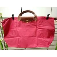 ราคา กระเป๋า Longchamp(ลองชอม)Travel Bag ไซส์ L มือสอง❤️สีแดง garance สวย ดูดี สภาพดี (24317530808)