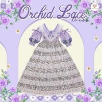 ราคา Orchid Lace Dress เดรสยาวสีม่วง แขนยาวปลายสม็อค ดีเทลโบว์ คอสามเหลี่ยมแต่งระบายลูกไม้ กระโปรงแต่งระบาย มีซับ (24933692087)