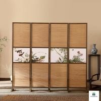 ราคา ฉากกั้นห้องจีน ฉากกั้นห้องนั่งเล่น กำแพงกั้นแบบพับได้ (43958583830)