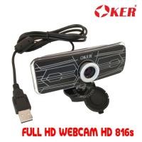 ราคา Oker Full HD Webcam HD-816S กล้องเว็บแคม oker 1080p ประกัน 1 ปี (4538237066)