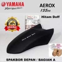 ราคา บังโคลนหน้า Yamaha Aerox 155cc Vva บังโคลนหน้าสีดํา Matte Original Yamaha (29524933128)