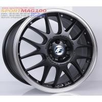 ราคา ล้อแม็กซ์ AF Legzas 1103 สีดำด้านขอบเงา 7-17นิ้ว 4รู100/114 ET42 [19986] (27705844455)