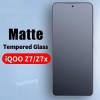 ราคา ฟิล์มกระจกนิรภัยกันรอยหน้าจอ เนื้อแมตต์ กันรอยนิ้วมือ 9H สําหรับ iQOO Z7 x Z7x iQOOZ7x 5G iQ00 2023 (22466123173)