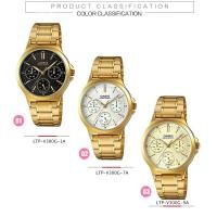 ราคา นาฬิกาข้อมือ Casio Standard Women สายแสตนเลส LTP-V300D Series LTP-V300D-1A | LTP-V300D-7A2 | LTP-V300G-1A | LTP-V300G-9A (9547527559)