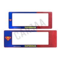 ราคา (ลิขสิทธิ์แท้) กรอบป้ายทะเบียนรถยนต์กันน้ำ “สั้น-ยาว” ลายซูเปอร์แมน Superman (8514593009)