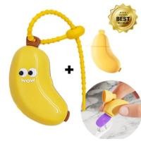 ราคา น้องกล้วย ชุดปลอกแปรงสีฟันรูปกล้วยน่ารัก กล่องเก็บแปรงสีฟันกันน้ำแบบพกพา สำหรับเดินทาง พร้อมภาชนะป้องกันฝุ่น #E035 (41058937183)