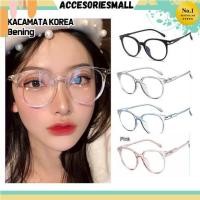 ราคา กม05 - สไตล์เกาหลีป้องกันรังสีแฟชั่นกรอบแว่นตาแว่นกันแดดเลนส์ใสใสใส (10707314820)