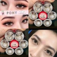 ราคา คอนแทคเลนส์ บิ๊กอาย รุ่น Pony มีสีเทา/ตาล gray/brown (28977041310)