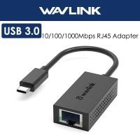 ราคา WAVLINK 10/100/1000Mbps USB-C Gigabit Ethernet Adapter RJ45 LAN Wired Adapter สําหรับ Windows, MacOS, Linux, Chrome OS (43407739491)