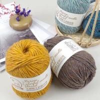 ราคา ไหมพรม ถักโครเชต์ เส้นด้าย ลวด DIY เส้นด้ายถัก ด้ายผ้าฝ้าย100g แผ่นปักไหมพรม ไหมพรมถักหมวก (25811521460)