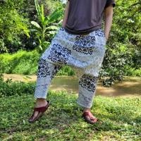 ราคา กางเกงฮาเร็ม กางเกงเป้ายาน ผ้าฝ้ายพื้นเมือง (29410083342)