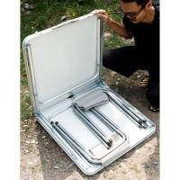 ราคา ลด30% เก้าอี้พับโต๊ะสนามพร้อมเก้าอี้พับเข้าชุด 4 ตัว โต๊ะพับแคมป์ปิ้ง โต๊ะพับเอนกประสงค์เก้าอี้สนาม กางเต้นท์ แคมป์ปิ้ง (4454276469)