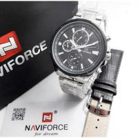 ราคา รับประกัน 1 ปี สินค้าพร้อมกล่อง กันน้ำได้ นาฬิกา naviforce แท้ รุ่นNF9089-SB 2สาย สายแสตนเลสและสายหนัง ของแท้100% (860017507)
