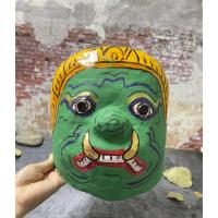 ราคา หัวโขน เปเปอร์มาเช่ อินทรชิต ยักษ์สีเขียว (21751399661)