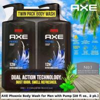 ราคา NEW หอมสปอร์ต นำเข้า AXE Body Wash for Men Phoenix (28 Ounce, 2 Count) - ครีมอาบน้ำ สำหรับผู้ชายอันดับ 1 ราคา 1100บ (27308637789)