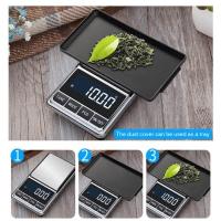 ราคา เครื่องชั่งดิจิตอล เครื่องชั่งทองชั่งจิวเวอรี่ระบบดิจิตอลแบบพกพา 0.01-200 กรัม(silver) (29708603333)