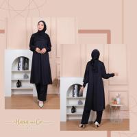 ราคา เสื้อผ้ามุสลิมนุ่มและหนาล่าสุด Hara และ Co - EFFORTLESS BEAUTY Oneset Jersey Pants Set พร้อม (43022090183)