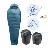 ราคา Deuter Orbit +5 Atlantic Ink รุ่นใหม่ 2023 ถุงนอน เหมาะสำหรับ เดินป่า trekking hiking (27427389058)