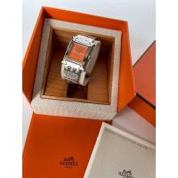 ราคา HERMES watch lady H-Hour lady size หน้าปัดดำ สภาพ 98% ใหม่มากกก สีส้ม แซลมอล หายากกสุดๆๆ (8640218750)